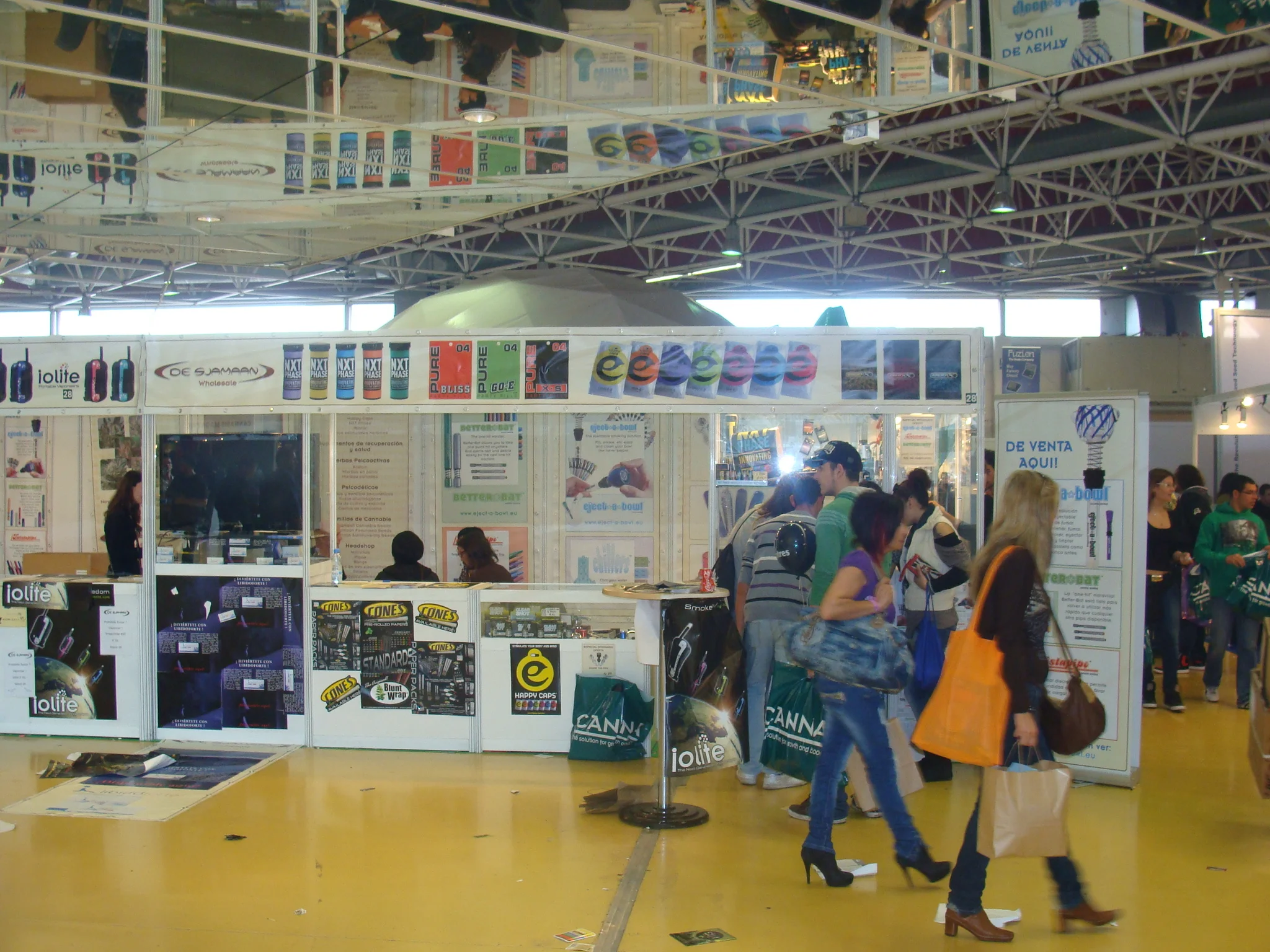 Sjamaan @ Spannabis trade show