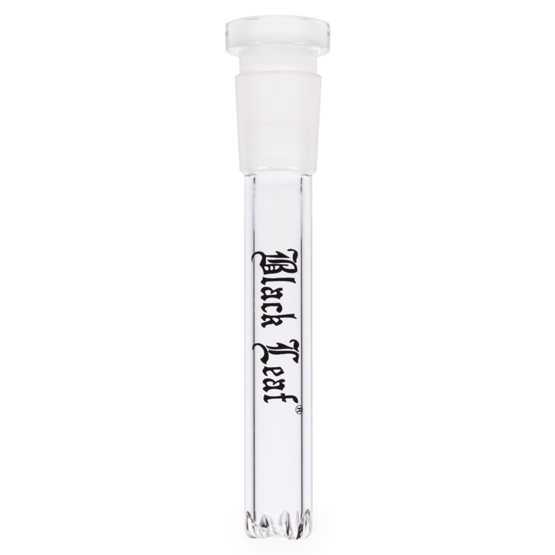 Glass Bong Vortex Adapter 100mm SG19/14 Inside Cut (Black Leaf)
