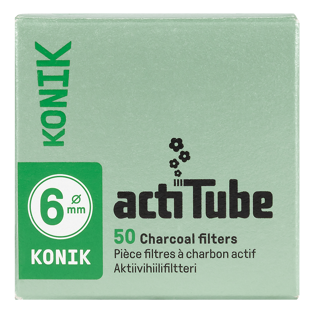 ActiTube Konik Activated Carbon Filters 6mm 50pcs (ActiTube)