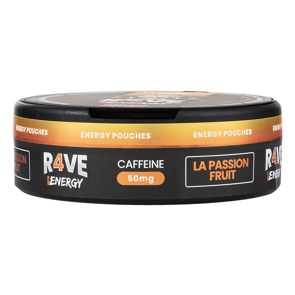 Energy Pouches 20 x 50mg La Passion Fruit (R4VE Energy)