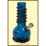 Glass Bong Zahide 15cm Aqua