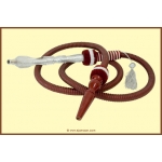 Hookah Hose Artificial Leather With Cobra Mouth Piece