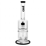 Glass Bong 43cm Showerhead and Discus Percolator (Bio)