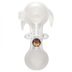 Bruiser Pipe Frosted (Red Eye Glass)