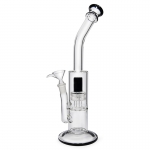 Glass Bong with Double Drum Percolator