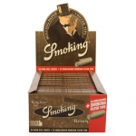 Smoking King Size Brown & Filters Display (24 pcs)