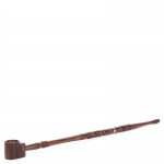 Rosewood Pipe with Brass Ring 2-Part 41cm
