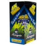 Hemp Blunts 4X Blueberry Bomb (Kingpin) Display (25 pcs)