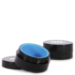Oil Box Black with Silicone Inset 10ml (Black Leaf)