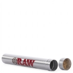 Raw Aluminium Tube 15mmx116mm With Cork Insert In Cap (RAW)