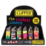 Lighter Cover Mix Go 2 (Clipper) display box (24 pcs)