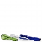 Glass Pipe Spoon Assorted Colours 13cm