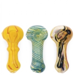 Glass Pipes Assorted Designs 7cm (B)
