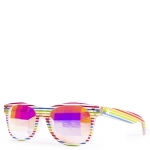 Kaleidoscope Glasses Square Rainbow