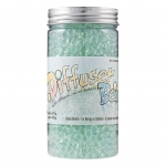 Diffuser Beads Glass Pearls 6mm Clear (Black Leaf)