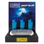 Lighter Metal Deep Blue incl. Giftbox (Clipper)