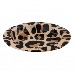 Metal Ashtray Leopard (Clipper)