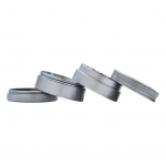 Aluminium Grinder Valhalla 4-Part 50mm (Black Leaf)