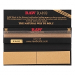 RAW Black Connoisseur King Size Slim & Tips (RAW)