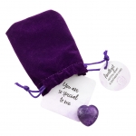 Crystal Heart Amethyst