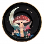 Incense Holder Ceramic Forest Mushroom