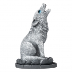 Backflow Incense Burner Howling Wolf