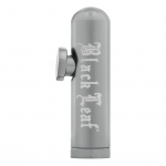 Alu Sniff Bottle Grey (Black Leaf)