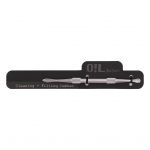 Oil Tool Spoon And Scraper (Black Leaf)