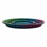 Metal Coffeeshop Ashtray Trippy #1 16cm (Clipper)