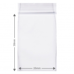 Ziplock Bag 25x38mm 50µ