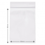 Ziplock Bag 60x80mm 50µ
