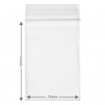 Ziplock Bag 70x100mm 50µ