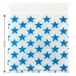 Ziplock Bag Stars 50x50mm 50µ