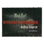 Screens Extra Coarse Stainless Steel 20mm (Black Leaf)