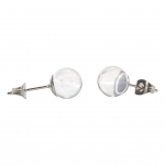 Crystal Earring Clear Quartz (The Mindful Frog)