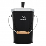 Rotating Outdoor Ashtray 130mm Black (Bookwill)