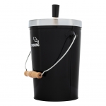 Rotating Outdoor Ashtray 130mm Black (Bookwill)