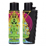 Lighter PVC Cover Trippy Alien (Clipper)