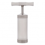 T-Press Stainless Steel Pollen Press M (Black Leaf)