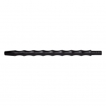 Shisha Mouthpiece Aluminium Bone Black (Aladin)