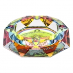 Crystal Glass Ashtray Rainbow (RAW)