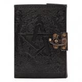 Journal Leather Pentagram