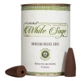 White Sage Backflow Cones (Goloka)