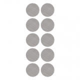 Screens Stainless Steel fine 15mm 10 pcs