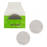 Pipe Screens Stainless Steel 25mm 100pcs (Black Leaf)