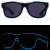 Led Glasses Blue