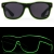 Led Glasses Green