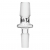 Bong adapter Male-Male SG14/19 (Black Leaf)