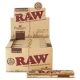 Raw Organic Connoisseur King Size Slim & Tips Display (24 pcs)
