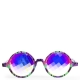 Kaleidoscope Glasses Round Square Pink Lilac
